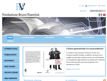 Tablet Screenshot of fondazionebrunovisentini.eu